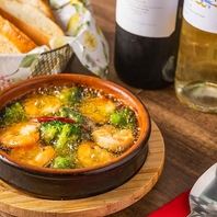 思わずもう一杯、止まらない美味しさのアヒージョを是非