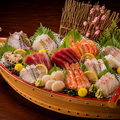 料理メニュー写真&nbsp;贅沢の極み「刺身七点船盛り」