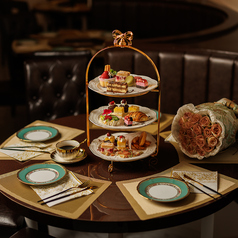 アフタヌーンティーセット（3段）【ソフトドリンクメニュー2時間飲み放題】付