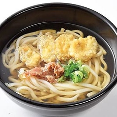 肉ごぼう天うどん