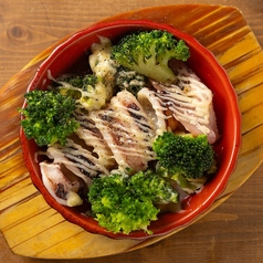 イカとブロッコリーのグリル