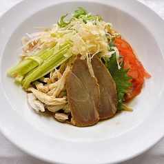 はだか麦麺の冷やし中華