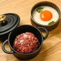 料理メニュー写真&nbsp;ふわとろ月見和牛つくね