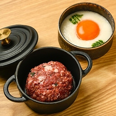 ふわとろ月見和牛つくね
