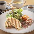料理メニュー写真&nbsp;パニーニプレートランチ