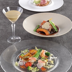 シェラトン都ホテル大阪 レストラン&ラウンジ バー eu ゆうのコース写真