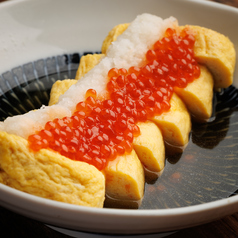いくらの出汁巻き玉子