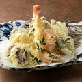 料理メニュー写真&nbsp;大海老と季節野菜の天ぷら