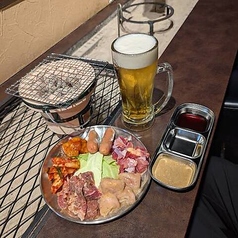 ★ちょい盛りセット　生ビール付き(ハイボール等に変更可能)
