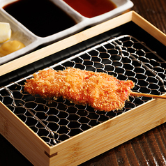 串カツ たぬきのコース写真