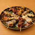 料理メニュー写真&nbsp;焼き鳥盛り合わせ