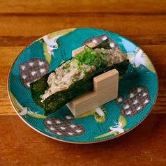 青唐なめろう手巻き