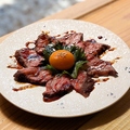 料理メニュー写真&nbsp;和牛ユッケ