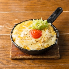 鉄板明太玉子(チーズ)