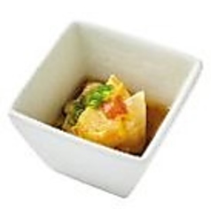 だし巻き玉子の湯葉あんかけ