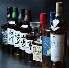 様々なウィスキーをご用意しております♪