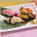 料理メニュー写真&nbsp;上にぎり　【汁物、茶碗蒸付】
