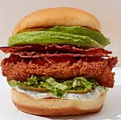 ベーコンアボカドチーズバーガー