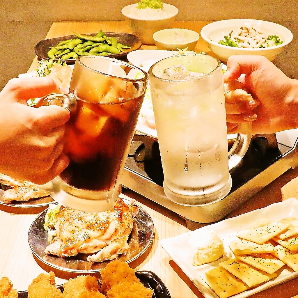 【単品飲み放題】ちょい飲みや2次会のご利用にもぴったりの単品飲み放題をご用意！生ビール追加も◎