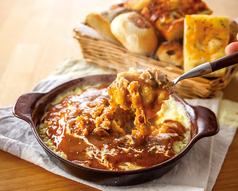 薄切り牛肉のハヤシソースドリア