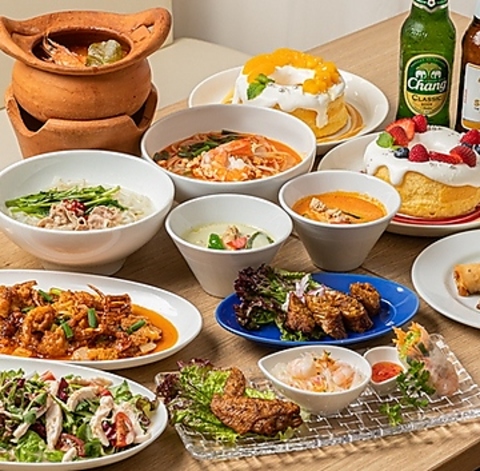 【名古屋駅直結】タイ料理を中心にハーブやスパイスを使ったアジアン料理をご提供