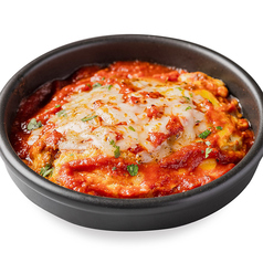 チーズとミートソースの窯焼きラザニア