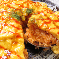 〆にぴったり昔ながらのふわトロオムライス