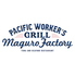 Pacific Worker's GRILL Maguro Factory マグロファクトリーのロゴ
