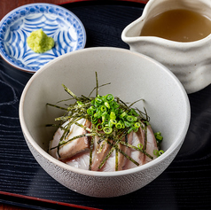 鮮魚の出汁茶漬け