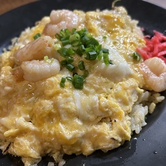 プリプリ海老の玉子炒飯