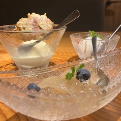 揚げもみじとバニラ