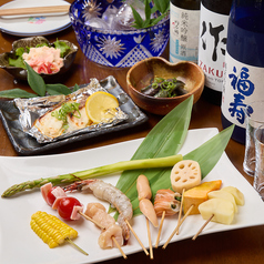 串かつ わっしょいのコース写真