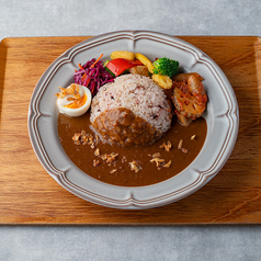 コラーゲン入りカレー(4種のお惣菜)