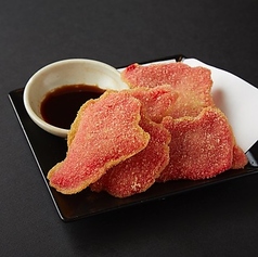 紅しょうがの天ぷら