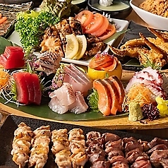 食べ飲み放題 個室居酒屋 焼き鳥 海鮮 おでん よっかいち劇場 四日市駅前店のコース写真