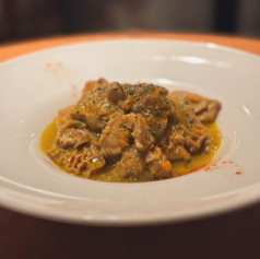 白ワインとブラックペッパーのトリッパ