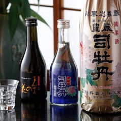 【天婦羅と合うお酒をご用意】