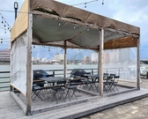 雨・風の日でも対策バッチリ！！雨の日でもBBQを楽しんでいただけます！