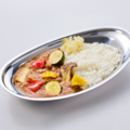 料理メニュー写真&nbsp;季節野菜のフリットカレー