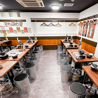 幹事様必見！カジュアルな雰囲気の店内で各種宴会に最適