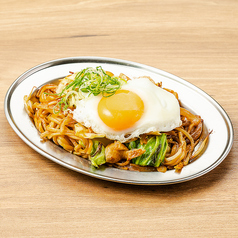 ホルモン味噌焼きそば