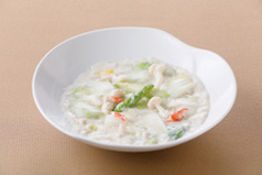 たらば蟹と白菜のクリーム煮