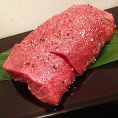 国産牛希少部位のステーキ(ネクタイ)