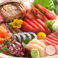 料理メニュー写真 おすすめ！　築地直送　旬の五点盛り