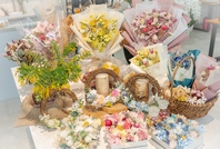 フラワーショップ併設