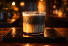 黒蜜ほうじ茶ラテ