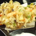 料理メニュー写真 野菜の天ぷら（山菜入り）