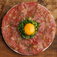 鐵　本気の生本マグロのユッケ