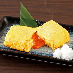 明太チーズの玉子焼き