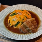 【ランチ】ルーロー天津飯